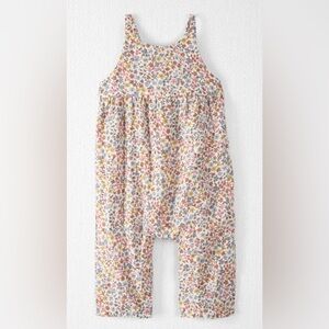 Little Planet Baby Organic Cotton Floral-Print Jumpsuit Size 24mos
